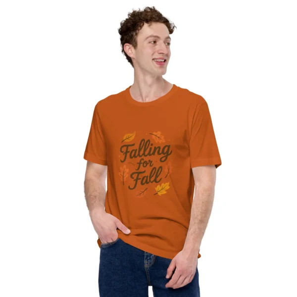 Falling for Fall Unisex T-Shirt - Trendy Autumn Outfit