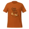 Cozy Vibes Only T-Shirt – Autumn Aesthetic Book & Candle Tee