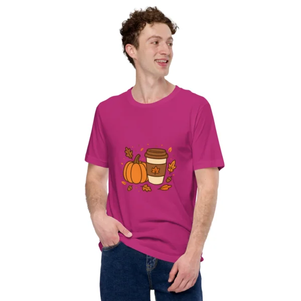 Pumpkin Spice Latte T-Shirt — Cozy Fall Graphic Tee