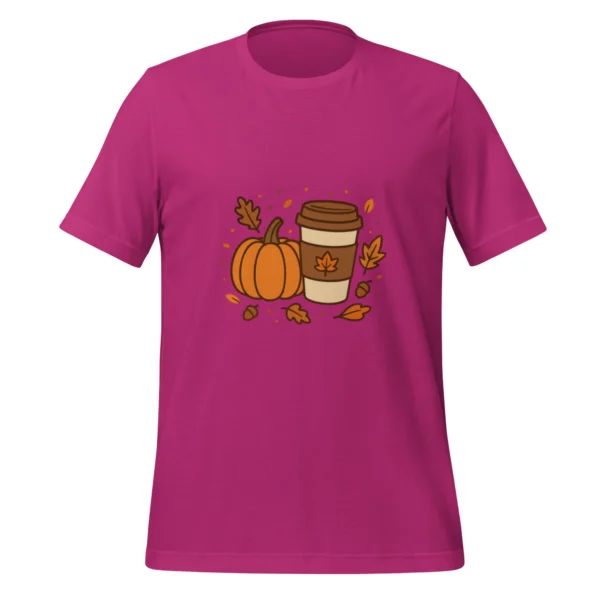 Pumpkin Spice Latte T-Shirt — Cozy Fall Graphic Tee