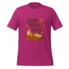 Cozy Vibes Only T-Shirt – Autumn Aesthetic Book & Candle Tee