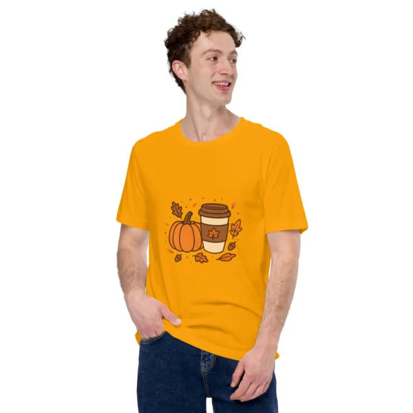 Pumpkin Spice Latte T-Shirt — Cozy Fall Graphic Tee