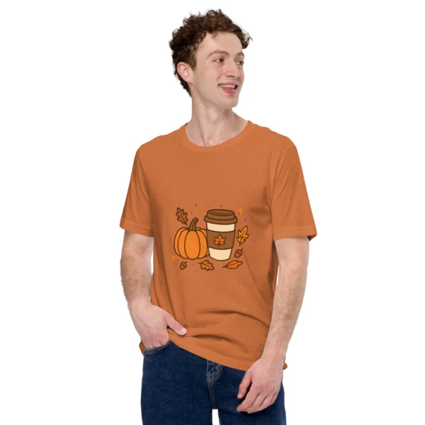 Pumpkin Spice Latte T-Shirt — Cozy Fall Graphic Tee