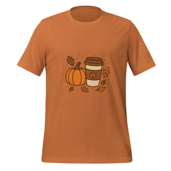 Pumpkin Spice Latte T-Shirt — Cozy Fall Graphic Tee