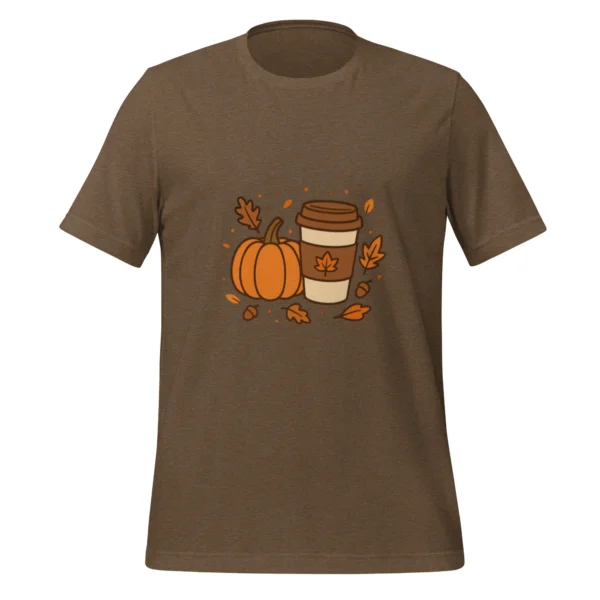 Pumpkin Spice Latte T-Shirt — Cozy Fall Graphic Tee