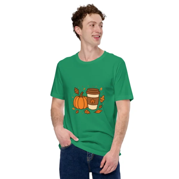 Pumpkin Spice Latte T-Shirt — Cozy Fall Graphic Tee