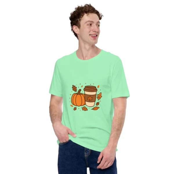 Pumpkin Spice Latte T-Shirt — Cozy Fall Graphic Tee