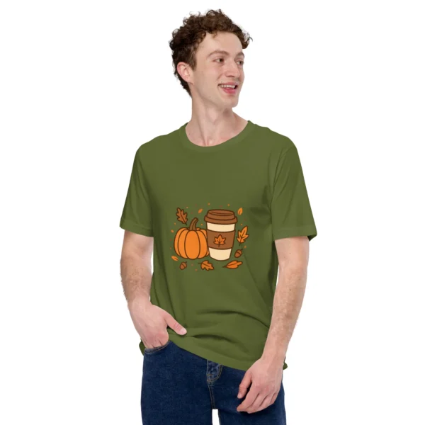 Pumpkin Spice Latte T-Shirt — Cozy Fall Graphic Tee