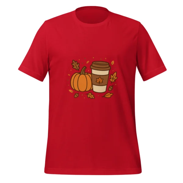 Pumpkin Spice Latte T-Shirt — Cozy Fall Graphic Tee