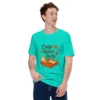 Cozy Vibes Only T-Shirt – Autumn Aesthetic Book & Candle Tee