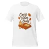 Cozy Vibes Only T-Shirt – Autumn Aesthetic Book & Candle Tee