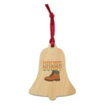 Hiking Buddy Wooden Ornament - Adventure Holiday Ornament