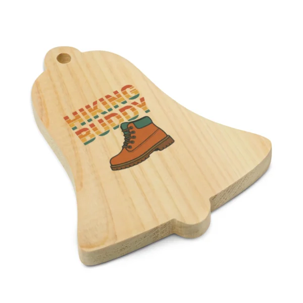 Hiking Buddy Wooden Ornament - Adventure Holiday Ornament