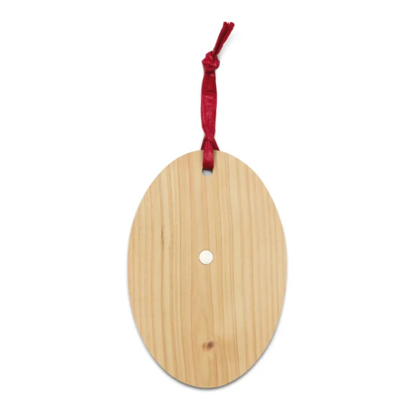 Hiking Buddy Wooden Ornament - Adventure Holiday Ornament