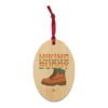 Hiking Buddy Wooden Ornament - Adventure Holiday Ornament
