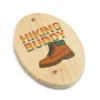 Hiking Buddy Wooden Ornament - Adventure Holiday Ornament