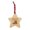 Hiking Buddy Wooden Ornament - Adventure Holiday Ornament