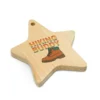 Hiking Buddy Wooden Ornament - Adventure Holiday Ornament