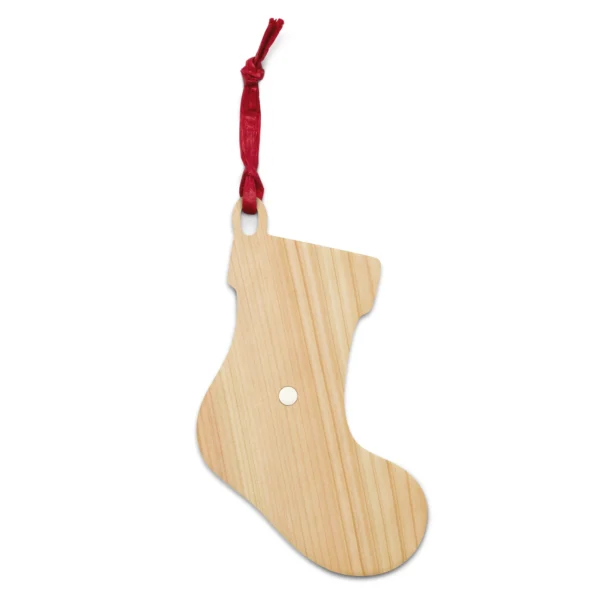 Hiking Buddy Wooden Ornament - Adventure Holiday Ornament