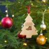 Hiking Buddy Wooden Ornament - Adventure Holiday Ornament