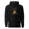 Fueled by Coffee & Dreams Hoodie – Motivational Pullover