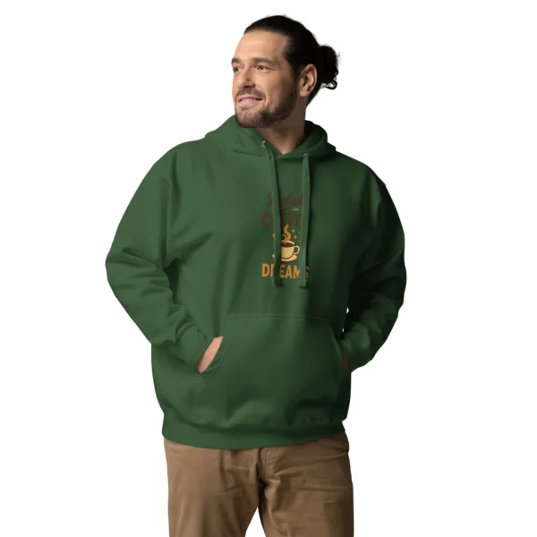 Fueled by Coffee & Dreams Hoodie – Motivational Pullover