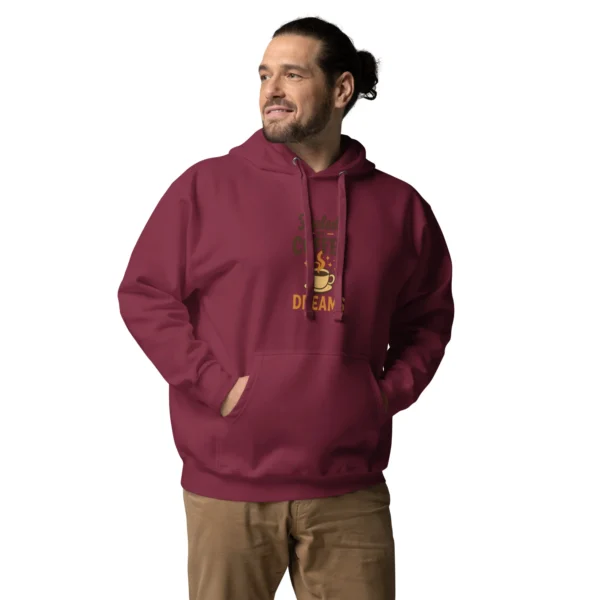Fueled by Coffee & Dreams Hoodie – Motivational Pullover