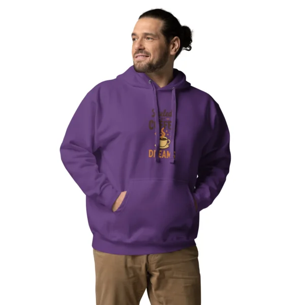 Fueled by Coffee & Dreams Hoodie – Motivational Pullover