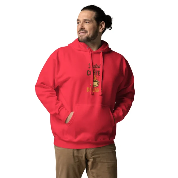 Fueled by Coffee & Dreams Hoodie – Motivational Pullover
