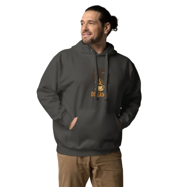 Fueled by Coffee & Dreams Hoodie – Motivational Pullover