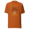 Fueled by Coffee & Dreams T-Shirt - Motivational Graphic Tee