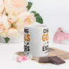 Chasing Goals Not Excuses Mug – Motivational Coffee Cup for Dreamers & Doers