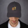 Cozy 67 Season Classic Dad Hat - Trendy Adjustable Buckle Cap