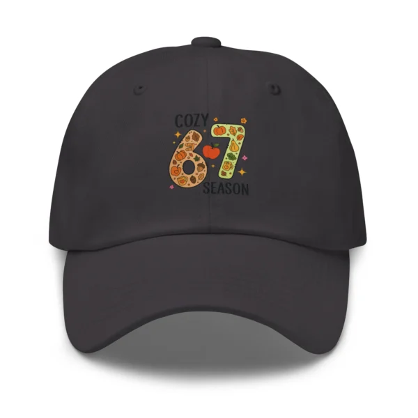 Cozy 67 Season Classic Dad Hat - Trendy Adjustable Buckle Cap