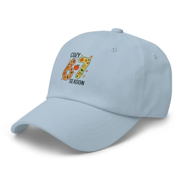 Cozy 67 Season Classic Dad Hat - Trendy Adjustable Buckle Cap