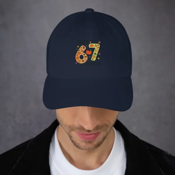 Cozy 67 Season Classic Dad Hat - Trendy Adjustable Buckle Cap