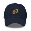 Cozy 67 Season Classic Dad Hat - Trendy Adjustable Buckle Cap