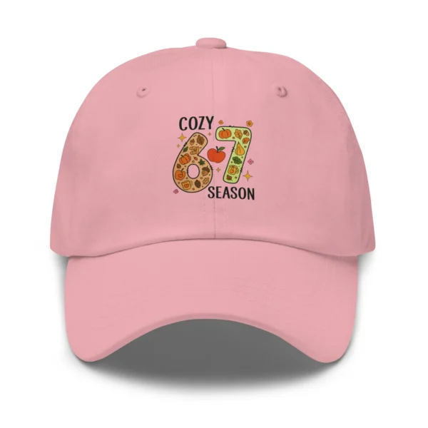 Cozy 67 Season Classic Dad Hat - Trendy Adjustable Buckle Cap