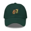 Cozy 67 Season Classic Dad Hat - Trendy Adjustable Buckle Cap