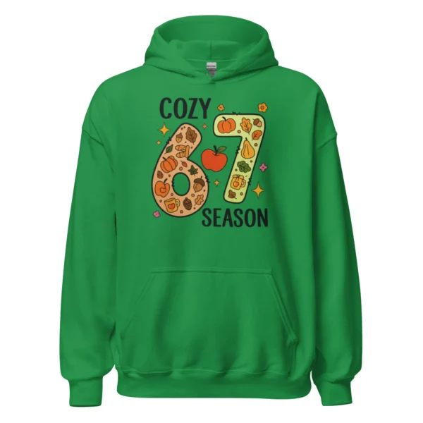 Cozy 67 Season Unisex Hoodie - Retro 67 Holiday Sweater