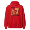 Cozy 67 Season Unisex Hoodie - Retro 67 Holiday Sweater