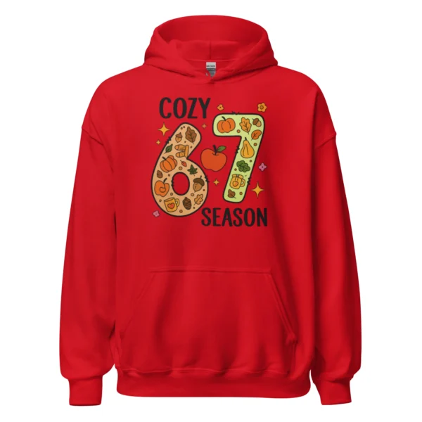 Cozy 67 Season Unisex Hoodie - Retro 67 Holiday Sweater