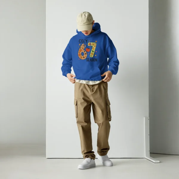 Cozy 67 Season Unisex Hoodie - Retro 67 Holiday Sweater
