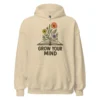 Grow Your Mind Hoodie – Cozy Book Lover Sweatshirt for Dreamers