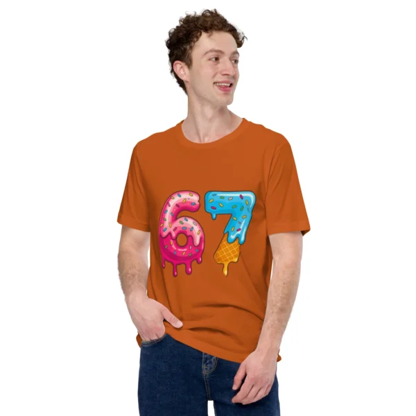 Sweet Treat 6 7 Aesthetic Tee - Cute Pastel Cartoon Shirt