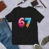 Sweet Treat 6 7 Aesthetic Tee - Cute Pastel Cartoon Shirt