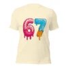 Sweet Treat 6 7 Aesthetic Tee - Cute Pastel Cartoon Shirt