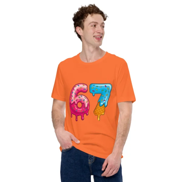 Sweet Treat 6 7 Aesthetic Tee - Cute Pastel Cartoon Shirt