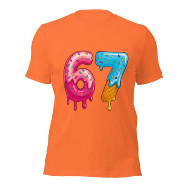 Sweet Treat 6 7 Aesthetic Tee - Cute Pastel Cartoon Shirt
