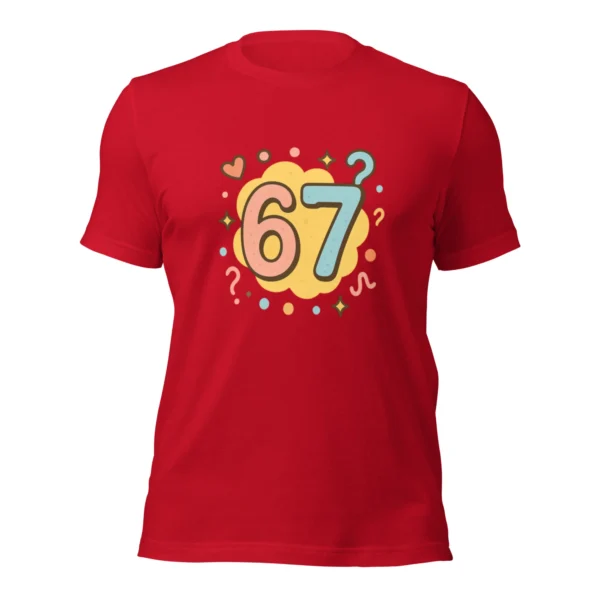 6 7 Mood Aesthetic Tee – Viral 2025 Trend
